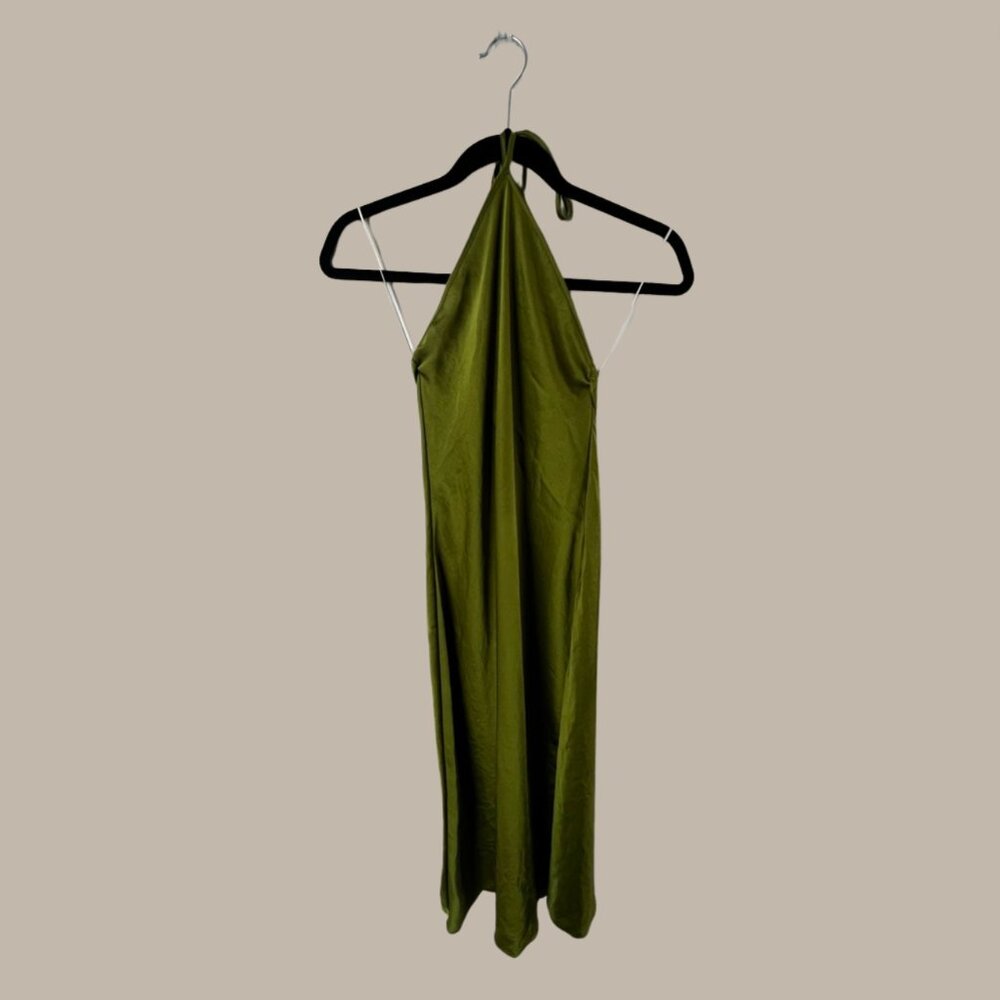 Aritzia Nightwood Dress in Succulent Green
